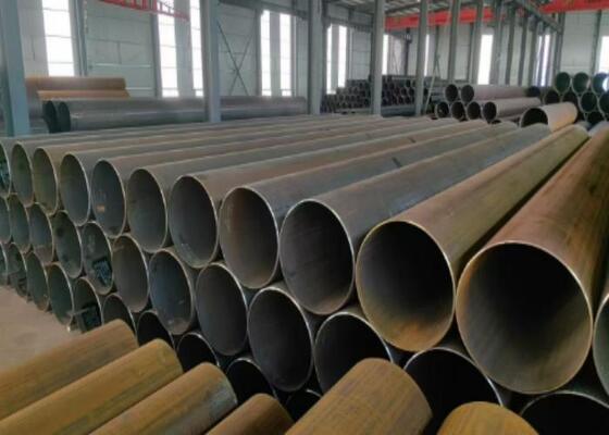 Ống thép LSAW có đường kính ngoài 355,6mm-2320mm và độ dày thành 5mm-50mm cho thi công cọc ống