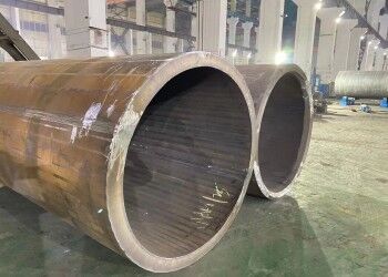 Ống thép LSAW với độ dày thành 5mm-50mm và đường kính ngoài 355.6mm-2320mm có đường hàn dọc ứng dụng kết cấu